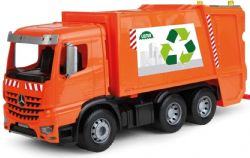 LENA TOYS - CAMION-POUBELLE ORANGE AROCS 1:15